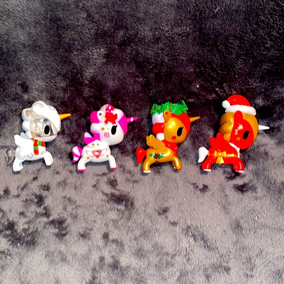 Other - Lot of 4 Tokidoki Unicornos Christmas/Holiday